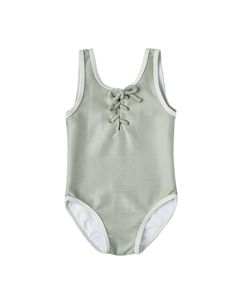 Trajes de Baño de Verano para Niñas, con Tirantes de Cuadros, Estilo Romper, con Volantes - Product Image 5
