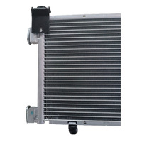 Échangeur de chaleur MCHE AESIMA en aluminium microcanal, bobine évaporatrice sur mesure pour système CVC, soudé au laser, compatible R744 CO2, max 56