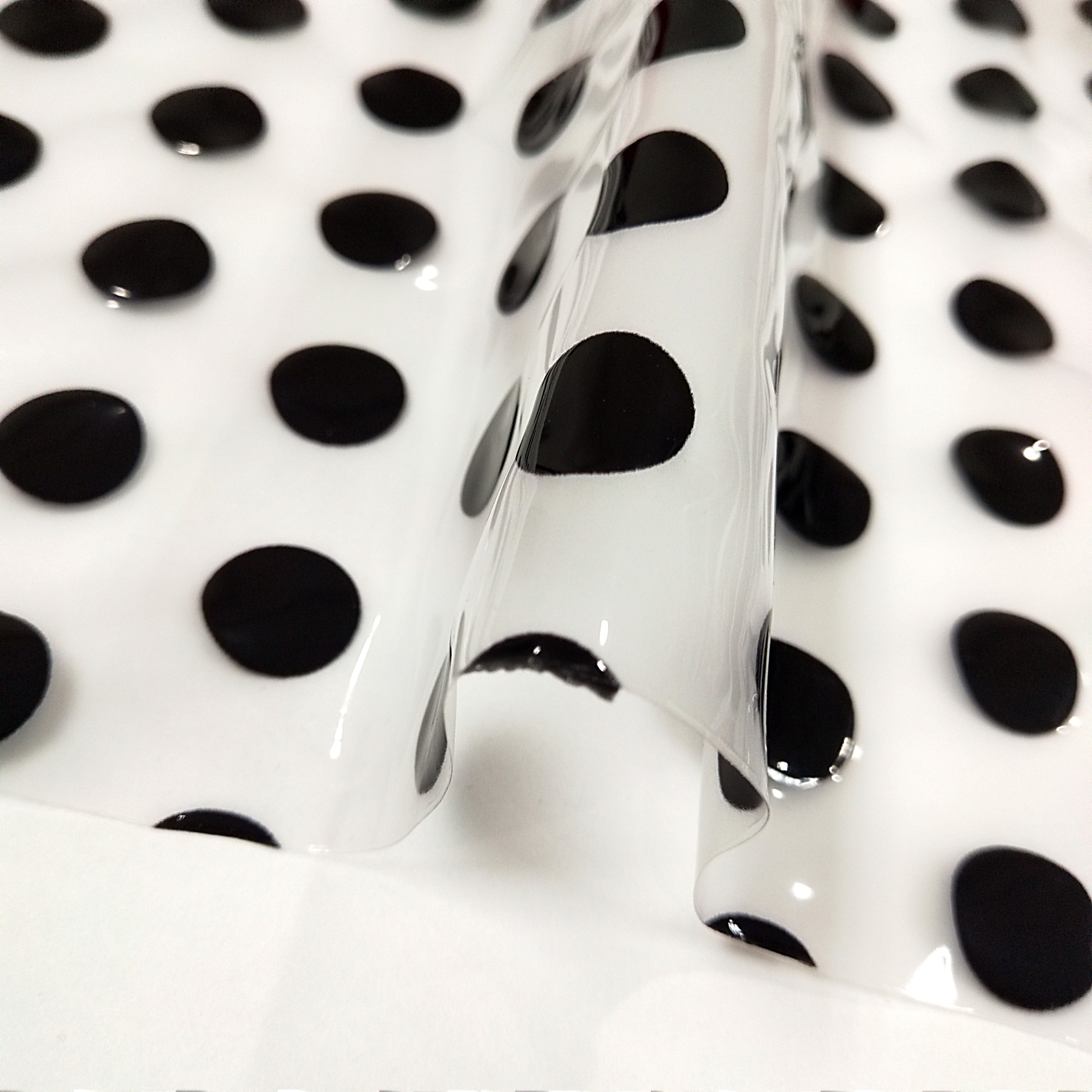 Нет минимального заказа Экологически чистый дизайн цифровая печать прозрачная термополиуретановая пленка материал для сумки дождевик ретикул