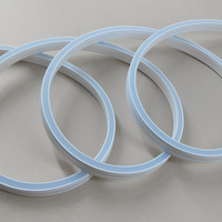 Tube néon LED étanche IP67 de 5 m pour WS2812B, WS2811, bande lumineuse LED flexible, tube souple en gel de silice