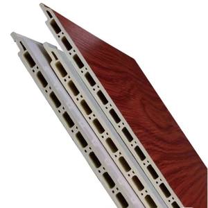 لوحة تكسية حائط من ألياف الخيزران سهلة التركيب ، لوح حائط WPC من الخشب والألياف الخشبية - Product Image 2