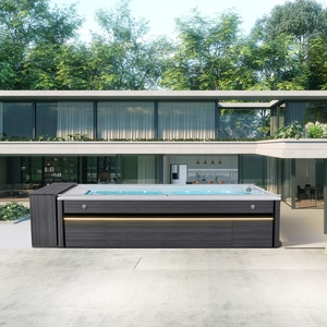 <span class=keywords><strong>ส</strong></span>ระว่ายน้ำส<span class=keywords><strong>ปา</strong></span>แบบเทอร์ไบน์พลังแรง 5.9 ล้านแรงม้า พื้นที่ว่ายน้ำยาวนาน ผลิตภัณฑ์ประเภทสระว่ายน้ำอะคริลิกสำหรับกลางแจ้ง - Product Image 1