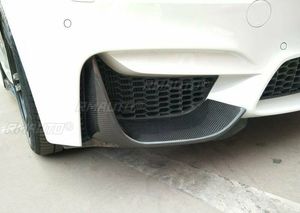 สำหรับ BMW F80 M3 ปี 2014-2019 F82 F83 M4 ปี 2015-2019 ชุดแต่งกันชนหน้าแบบคู่พร้อมลิ้นดิฟฟิวเซอร์ - Product Image 6