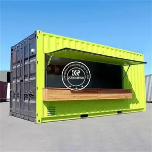 2024 Container House For Night Bar And Cake Bar Prefab Bar and Restaurant Container for Sale Food