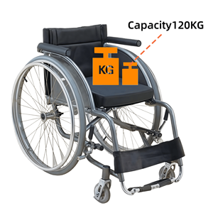 Racing & bóng rổ xe lăn siêu nhẹ nhôm thể thao Xe lăn cho người khuyết tật Bán buôn giá rẻ - Product Image 3