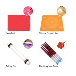 Outils <span class=keywords><strong>de</strong></span> <span class=keywords><strong>décoration</strong></span> <span class=keywords><strong>de</strong></span> <span class=keywords><strong>gâteau</strong></span> fondant AK outils <span class=keywords><strong>de</strong></span> fleur <span class=keywords><strong>de</strong></span> Gumpaste outils <span class=keywords><strong>de</strong></span> modélisation <span class=keywords><strong>de</strong></span> tampon <span class=keywords><strong>en</strong></span> mousse brosses <span class=keywords><strong>à</strong></span> pâtisserie rouleau <span class=keywords><strong>à</strong></span> pâtisserie tapis <span class=keywords><strong>de</strong></span> <span class=keywords><strong>pâte</strong></span> argile artisanat - Product Image 3