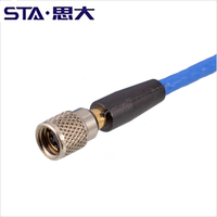 Câble de connexion capteur 3 axes C3 8-36 UNF vers BNC pour accéléromètres de vibration triaxiaux, adaptateur triaxial-vers-BNC CTC PCB
