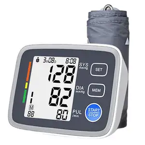 Elektronische Preise Sphygmomanometer Blutdruckgerät digitales Oberarm-Blutdruckmesser tragbares BP-Gerät
