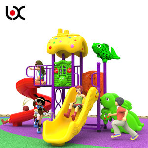 สไลเดอร์พลาสติกสำหรับสนามเด็กเล่นกลางแจ้ง ราคาถูก ผลิตตามสั่ง มือสอง สำหรับขาย - Product Image 2