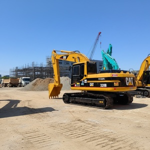 Machinerie de construction d'occasion CAT 320B 20 tonnes à bas prix, engin Caterpillar d'occasion avec moteur principal et poids opérationnel, à vendre - Product Image 1