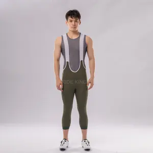 Cuissard de cyclisme personnalisé pour homme, pantalon de vélo trois-quarts, fabricant, séchage rapide, respirant, protection UV - Product Image 1