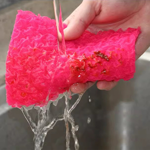 Chiffons de nettoyage ménager, chiffons de nettoyage de cuisine, brosses à vaisselle anti-graisse, éponges et tampons à récurer - Product Image 6