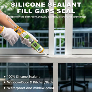 Factory Price Silicon <strong>Waterproof</strong> Acrylic Silicone Rain Proof Caulk Caulking <strong>Sealant</strong> - Product Image 1