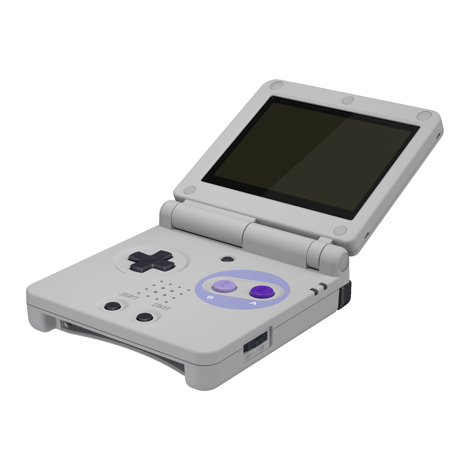 Classic SNES Style Gray ASPY001