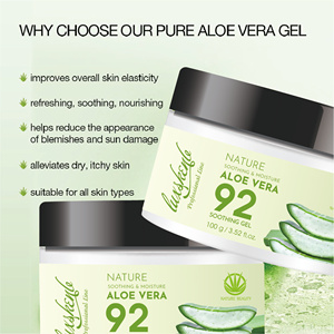 Produits naturels de soin de la peau d'<span class=keywords><strong>aloe</strong></span> <span class=keywords><strong>vera</strong></span>, gel personnel d'<span class=keywords><strong>aloe</strong></span> <span class=keywords><strong>vera</strong></span> de soins de peau et de cheveux 99 - Product Image 3