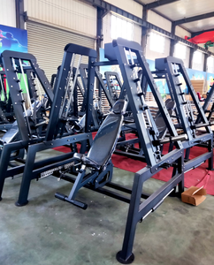 เครื่องออกกำลังกายเชิงพาณิชย์อเนกประสงค์สำหรับบริหารกล้ามเนื้อหน้าอกแบบปรับระดับความเอียงและบริหารกล้ามเนื้อไหล่ด้วยเครื่องสมิธ - Product Image 5