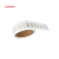 Étiquettes RFID HF passives de petite taille réutilisables N18 13,56 MHz, mini-étiquettes autocollantes NFC en papier pour le contrôle d'accès et les paiements