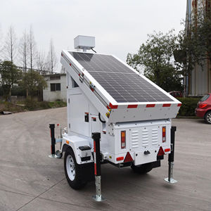 Kapalı devre kameralar ile yüksek kalite iyi fiyat özelleştirilmiş güneş gözetim römork - Product Image 1