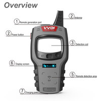Hot Sell Key Tool Remote Key Programmer Support Ios and Android Global Version Car Key Programmer for Xhorse Vvdi Mini