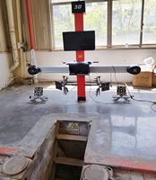 Machine d'alignement de roues 3D haute précision économique CHINSONG CWA-900 certifiée CE avec moniteur 24 pouces pour ateliers de réparation automobile