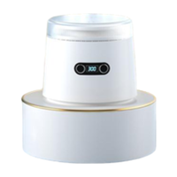 Nettoyeur de prothèses ultrasonique 45 KHz avec stérilisation UV, 3 modes de minuterie, en ABS et PC, pour aligneurs, gouttières et protège-dents, modèle T5