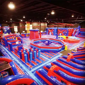 Multiple Inflatable Obstacle Course Funny Sport Game Park Inflatable Indoor Park Theme Park