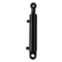 Cylindre hydraulique à simple effet et à double effet de haute qualité sur mesure avec tige de piston chromée dure