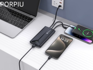 PORPIU 12V chargeur rapide le plus puissant <span class=keywords><strong>tourisme</strong></span> de plein air banque d'alimentation Portable 10000mah & 20000mah banques d'alimentation et câbles de centrale électrique - Product Image 2