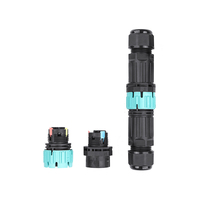 Connecteur circulaire étanche IP68 E-Weichat EW-P23MF-3P, prise d'alimentation 16A pour bande lumineuse LED