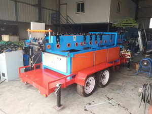 휴대용 스탠딩 솔기 지붕 시트 기계 트레일러 포함 - Product Image 3