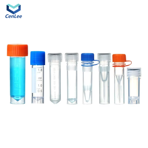 Tubes de cryopréservation à usage unique Cenlee, sans matériau, 0,5/1,5/2 mL, à bouchon à vis, à fond plat, autoportants, pour échantillons, avec joints - Product Image 3