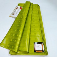 Mix Design Mikemaycall Bazin Riche Boubou de Haute Qualité Imperméable Éco-Responsable Motif Animal Perles Sexy Dentelle Brocard 10 Mètres