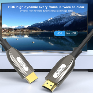 <span class=keywords><strong>สาย</strong></span>เคเบิล HDMI 2.1 ใยแก้วนำแสง รุ่น A018 จากผู้ผลิตยอดนิยม วัสดุโลหะผสมสังกะสี รองรับความละเอียด 8K 60Hz ตัวนำทองแดง สำหรับคอมพิวเตอร์แล็ปท็อป - Product Image 2
