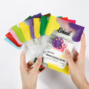 Mascherina per viso Private Label Beauty Beauty idratante Mascarillas maschera facciale foglio coreano per la cura della pelle idratante maschera per il viso di frutta - Product Image 1