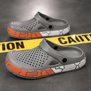 Sabots unisexes à semelle creuse en EVA, antidérapants, à semelle souple, pour l'extérieur, le jardin, la conduite, talon de 3 cm, sandales d'été confortables - Product Image 3