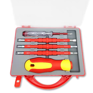 Cacciavite multifunzione 2 in 1 con tester di tensione e punta magnetica, un set di strumenti specializzato per elettricisti. - Product Image 2