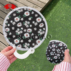 Tùy Chỉnh Nhuộm Thăng Hoa Mùa Hè Trẻ Em Vòng Tròn Vòng Bay Đĩa Fan Pocket Người Hâm Mộ - Product Image 2