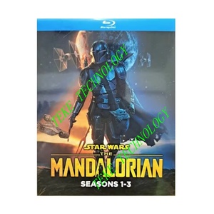 โรงงานผลิตบลูเรย์ ดีวีดี บ็อกซ์เซ็ต ภาพยนตร์ ละครโทรทัศน์ งานพิมพ์และทำสำเนาแผ่นดิสก์ ภาพยนตร์แมนดาลอเรียน ซีซั่น 1-3 ดีวีดี บลูเรย์ 3 แผ่น - Product Image 1