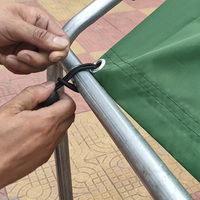 Gallinero Moderno Galvanizado en Caliente de 8*3*2 Metros con Cubierta Impermeable para Jardín