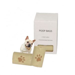 Custom Eco-Friendly Biodegradable Cornstarch <b>Compostable</b> Dog Poop Bags Pet Waste Disposal - Product Image 4