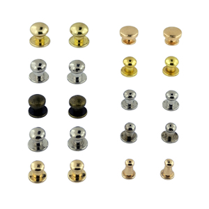 Nhà Máy bán hàng trực tiếp của núm vú đinh đầu đinh tán đinh tán kim loại ví nút trang trí - Product Image 5