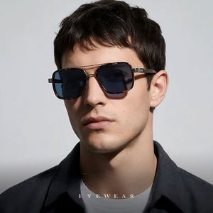 XINLI S15216 Nuevas Gafas de Sol Deportivas de Moda, Cuadradas, Polarizadas, Montura Completa, Unisex, Retro, Doble Puente, para Exteriores, Verano, Protección UV - Product Image 1