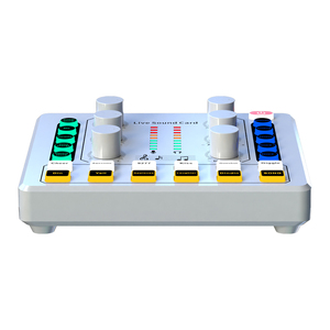 Tarjeta de Sonido USB Profesional Watford para Transmisión en Vivo, Grabación en Teléfono, Computadora y PC, para Estudios Caseros y Podcasting - Product Image 5