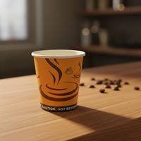 Nouveaux produits en stock, gobelets en papier pour boissons simples moins chers, 1000 pièces par carton