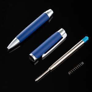 Elegante Bolígrafo Metálico Azul Rey con Logotipo Personalizado, Ancho de Escritura de 1.0 mm, para Uso Promocional en Oficina y Escuela - Product Image 6