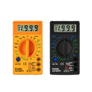 Medidor de Voltaje y Ohmios LCD DT830G, Voltímetro, Amperímetro, Ohmímetro - Product Image 1