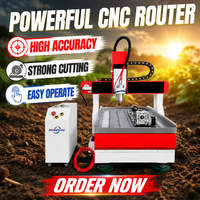 Máquina Router CNC Jinan Mosencnc 6090 con 4º Eje Rotatorio, Motor Único de 3kW, Fácil de Usar para Principiantes, Ideal para Trabajos de Bricolaje en Madera