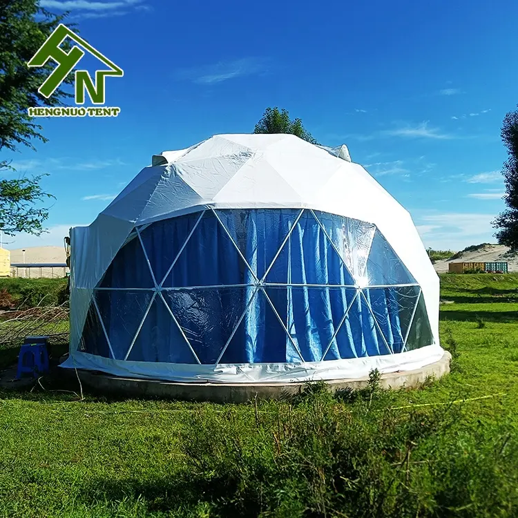 Luxus beheizte Eco Hotel Dekoration Fertighaus Dome Wüsten zelt für Event
