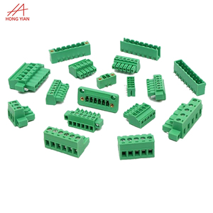 पेंच प्रकार 3.81mm 5.0mm पिच 6.35mm 6 8 7 बाधा पट्टी 5 पिन तार केबल टर्मिनल ब्लॉक कनेक्टर्स - Product Image 1