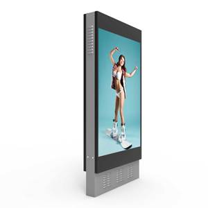 Kiosco Publicitario con Pantalla Táctil Capacitiva para Exteriores, Resistente al Agua IP55, de 43, 49, 55 y 65 Pulgadas, Señalización <span class=keywords><strong>Digital</strong></span> LCD, Tótem <span class=keywords><strong>Digital</strong></span> - Product Image 4